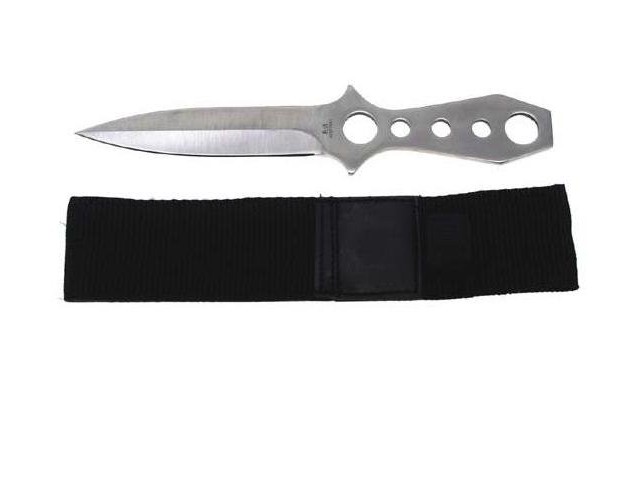 Metal knife FOX silver