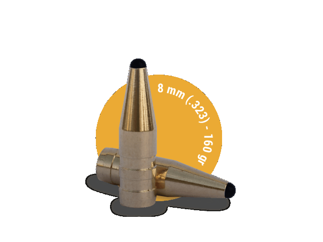 FOX BULLETS & CLASSIC HUNTER - 8 MM ( .323 ) – 160 GR