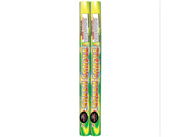Candele romane Green Candle - 5 colpi  (2)