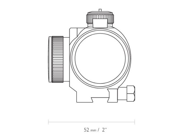 Optička točka HAWKE Vantage 1X30 9-11 mm