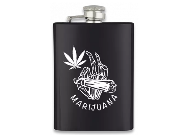 Albainox Marijuana Flask - 8oz (2.3dcl)