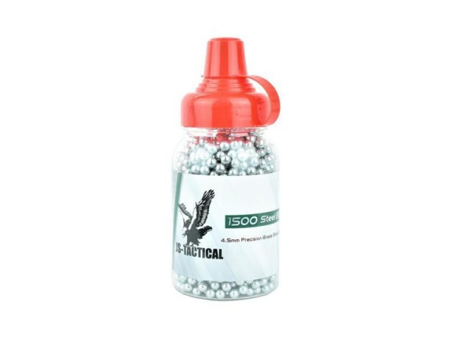 Kroglice JS-TACTICAL jeklene BBs 4,5 mm - 1500 kom