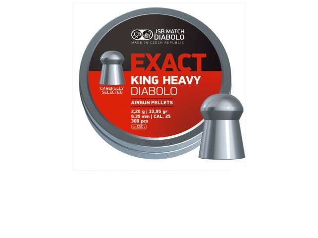 Diabolo 6.35 JSB King heavy 