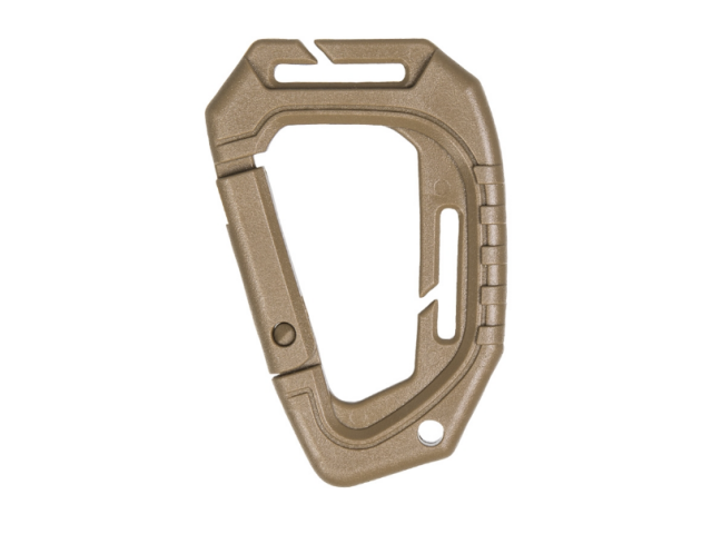 Taktički karabin ABS plastika 8,5 cm COYOT - 2 kom