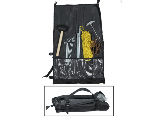 Set per montare la tenda