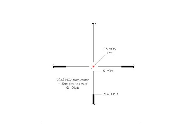 Telescopio da caccia HAWKE VANTAGE 30 WA 1-4×24 L4A DOT