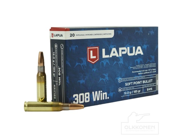 Naboj LAPUA MEGA 308 WIN 12g/185gr EN