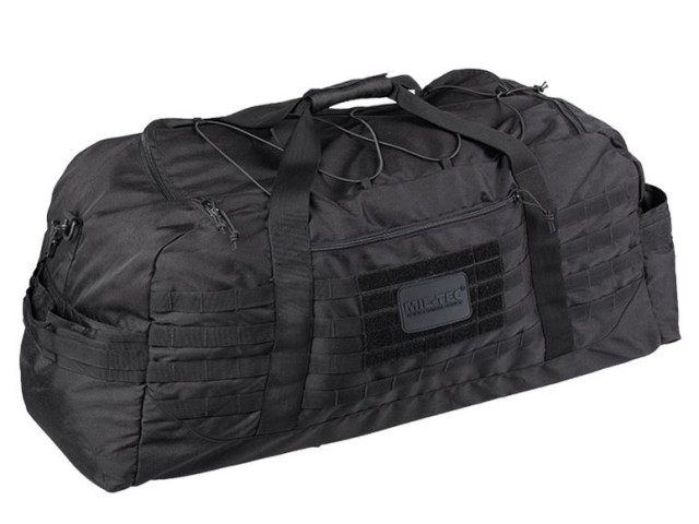 Torba MILTEC Parachute combat cargo LARGE - črna