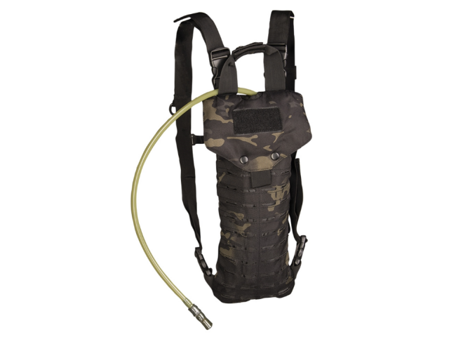 Camel bag MILTEC Multitarn Black Laser cut - 2,5 litra