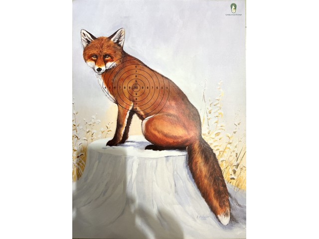 Bersaglio EU Volpe piccola 43x33 cm