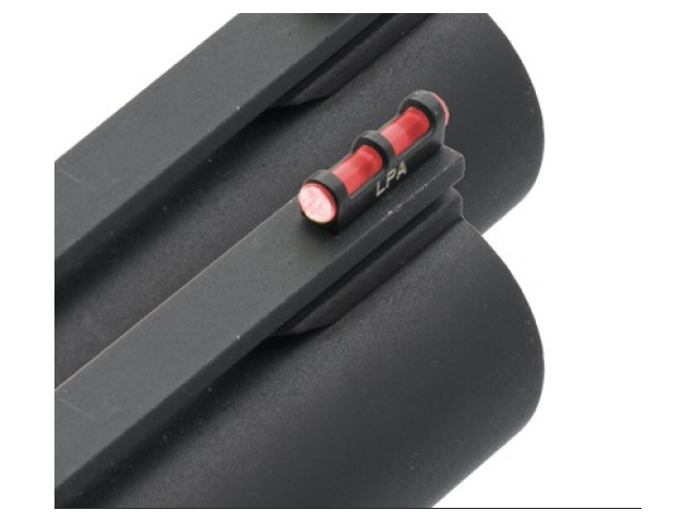 Mirino anteriore RUSAN Fiber optic ROSSO - filetto 2,6 mm