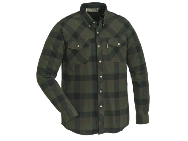 PINEWOOD LUMBO Hunting Shirt - green check