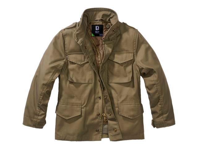 Jakna otroška s podlogo M65 Brandit zelena