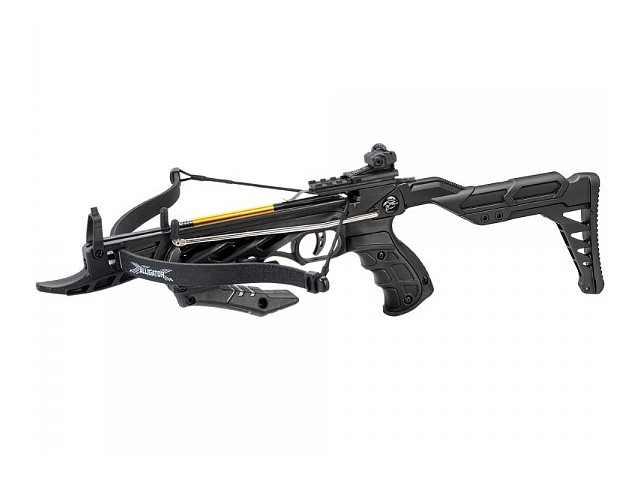 Lokostrel MAN KUNG RECURVE Aligator črn - 80 lbs
