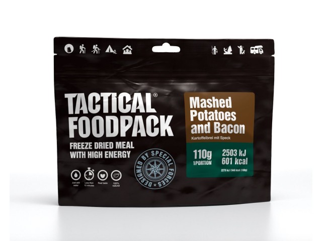 Obrok TACTICAL  FOODPACK Pire krompir s slanino 