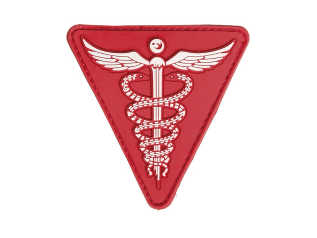 Našitek MEDIC rdeč - ježek