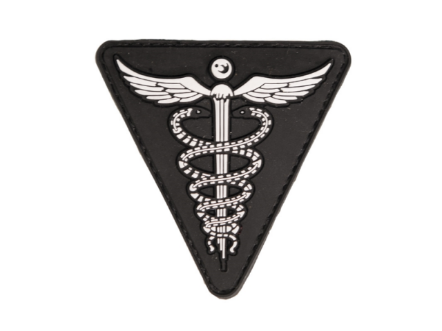 Naljepnica MEDIC crna - jež