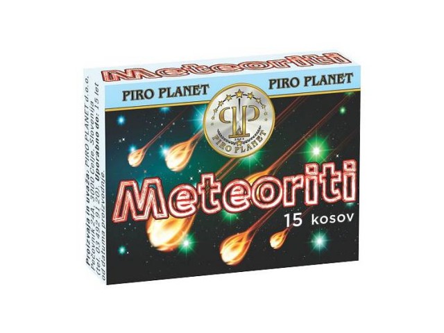 Meteorites (15) - crackling balls