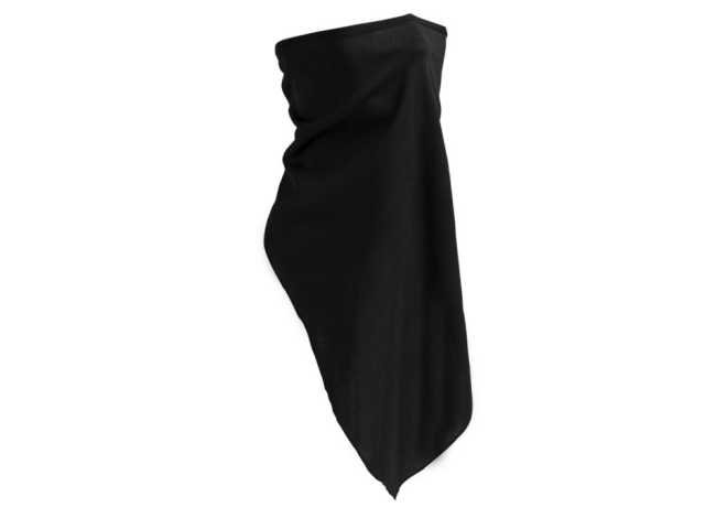 Face scarf - black