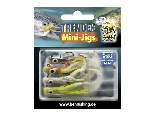Set silikonskih mamaca BEHR Trendex Mini-Jigs
