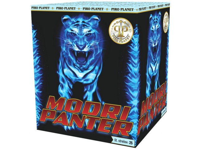 Modri panter - 25 strelna XXXL baterija
