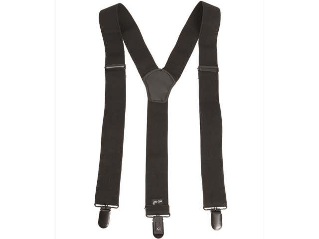 Miltec Black Suspenders