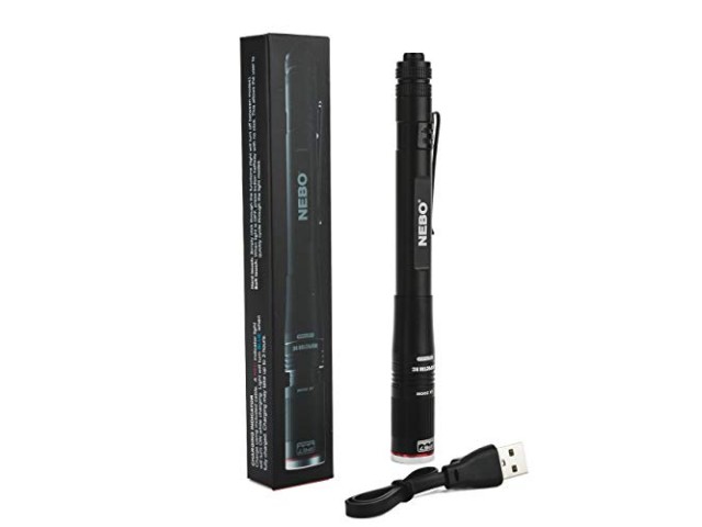 Waterproof LED Pen Light NEBO Inspector 180 lumens