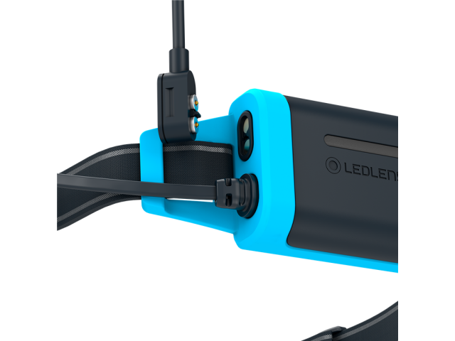 Headlamp LED LENSER Neo 5R - black/blue