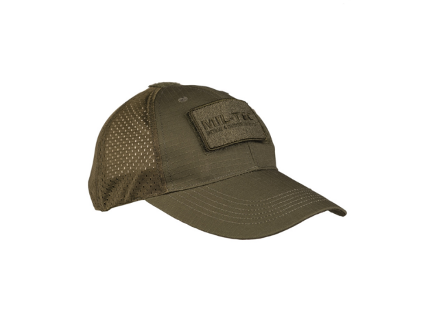Cappellino da baseball MILTEC Net verde