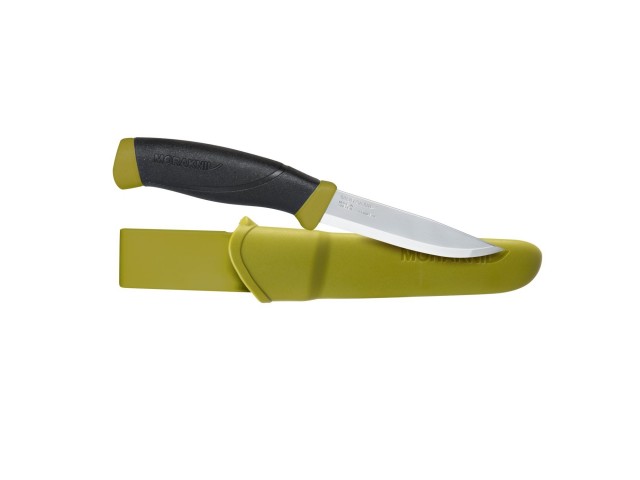 Fixed Blade Knife MORAKNIV Companion - Olive Green