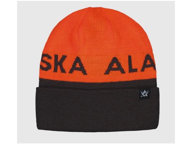 Cappello ALASKA 1795 reversibile marrone/arancione