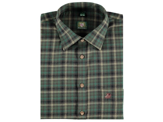 Camicia da caccia ORBIS a quadri scura - cinghiale II. 