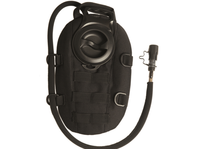 Camel bag MOLLE 1 Ltr. ovalna - črna