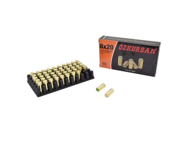 Cartucce OZKURSAN 8x20 mm - 50 pz