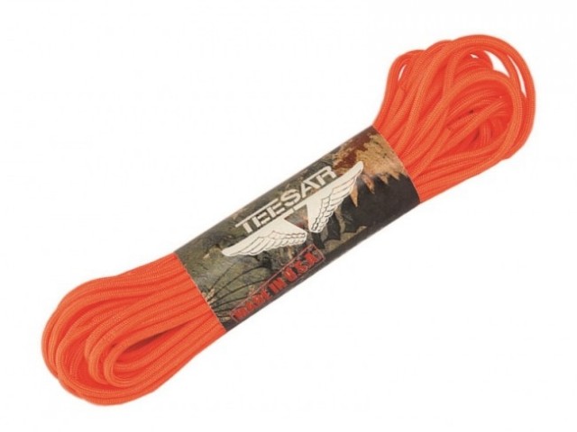 Vrvica PARACORD 550 - 100 ft oranžna