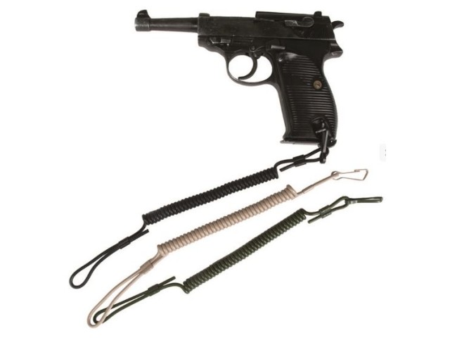 Corda elastica in plastica MILTEC per pistola, attrezzo, coltello - verde