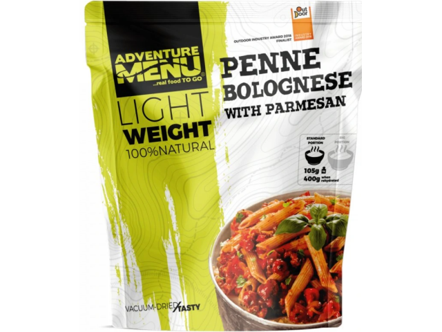 Obrok ADVENTURE MENU Pašta bolognese s parmezanom - 400g