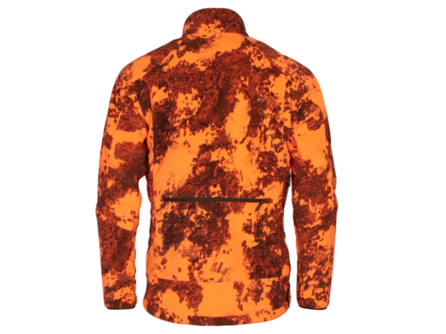 Wendbare Fleecejacke PINEWOOD Furudal Fleece - grün/orange