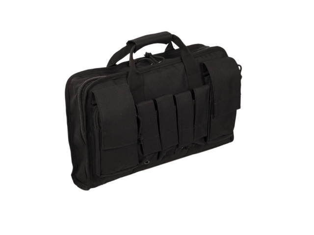 BLACK TACTICAL PISTOL CASE LARGE