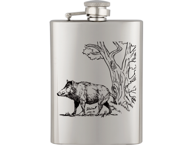 Čutara prisrčnica ALBAINOX Divji prašič - 8OZ