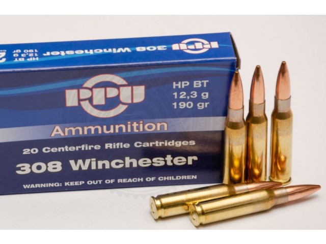 Naboj PPU 308 Win HPBT -11,34g/175gr 