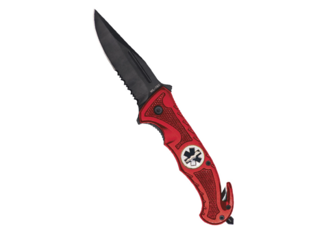 Folding knife MILTEC BLACK CAR KNIFE ′RESCUE′