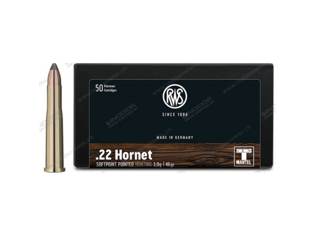 Naboj RWS .22Hornet TMS 3g EN