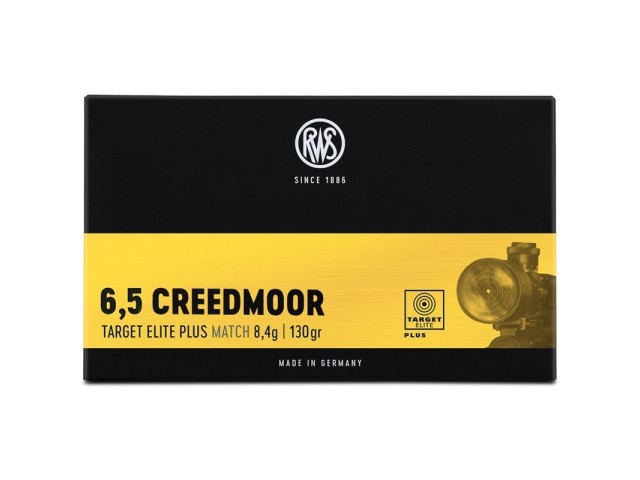 Proiettile RWS 6,5 Creedmoore Target Elite PLUS - 8,4g/130gr