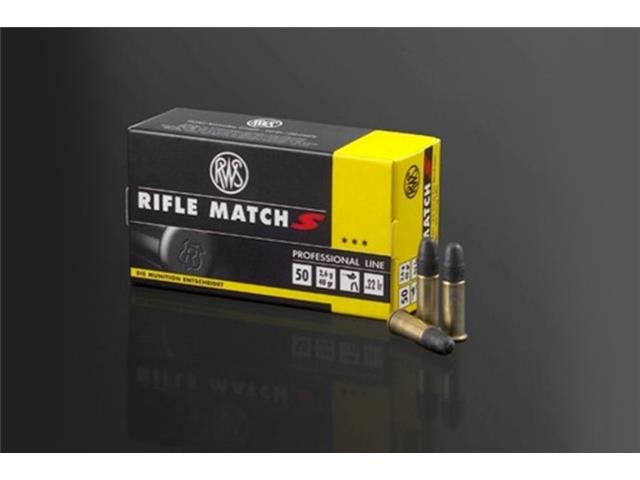 Munizione RWS .22 lfb MATCH S fucile