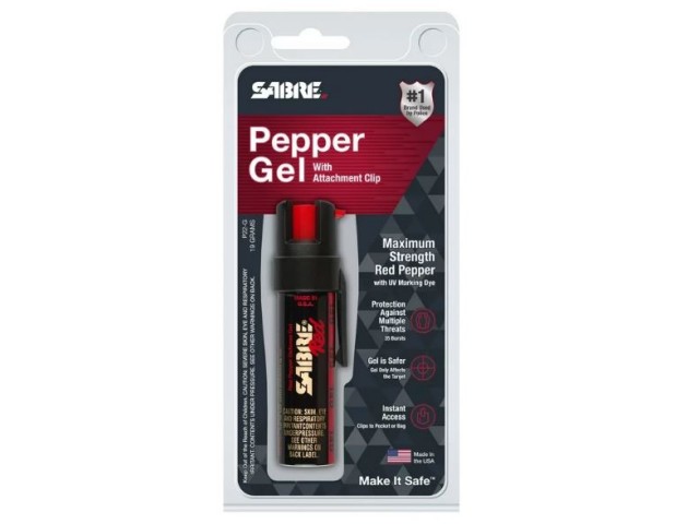 Obrambni sprej SABRE GEL Mini z zaponko