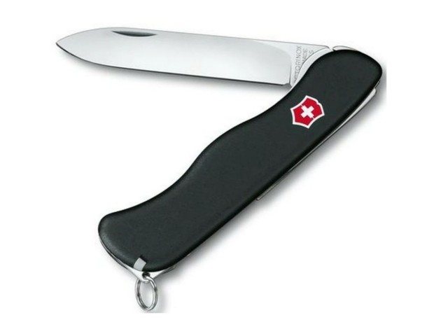 Coltello pieghevole Victorinox Sentinel nero