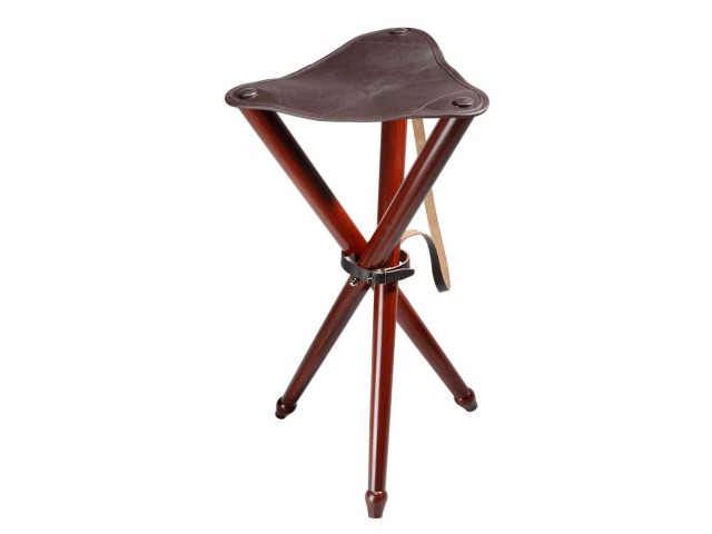 Stol trinožec JAGERMAISTER 65 cm rjav