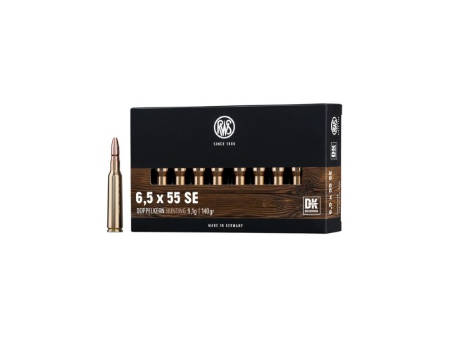 Cartuccia RWS 6.5x55 DK 9.1g