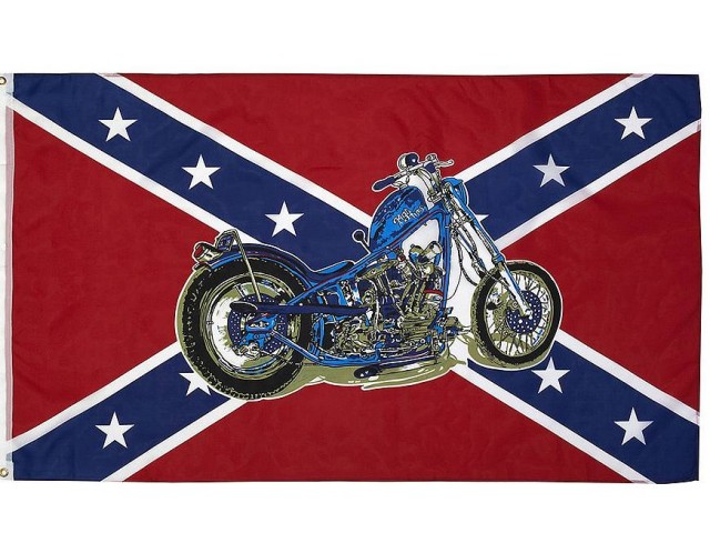Bandiera confederata USA SOUTH - motore